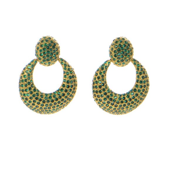 Jennifer Behr Gold Miranda Earrings - Picture 2 of 5